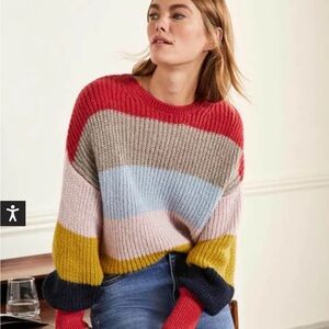 Boden, 14, Blouson Cuff Fluffy Sweater